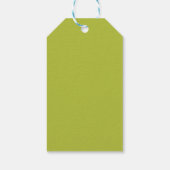 恐竜の赤ちゃんシャワーパーティー好意ギフトラベル ギフトタグ (裏面)