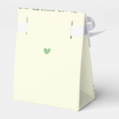 恐竜の赤ちゃんシャワー少年まきギフトトリートバッグ フェイバーボックス (裏面サイド)