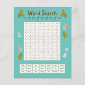 恐竜の赤ちゃんシャワー語検索 (正面)