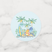 恐竜の赤ちゃんシャワー コンフェッティ (スモール正面)