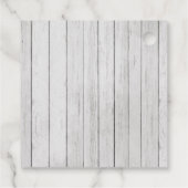 恐竜の赤ちゃんシャワー フェイバータグ (裏面)