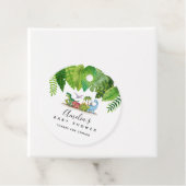 恐竜の赤ちゃんシャワー フェイバータグ (インサイチュ)