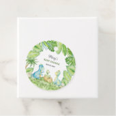 恐竜の赤ちゃんシャワー フェイバータグ (インサイチュ)