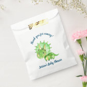 恐竜の赤ちゃんシャワー フェイバーバッグ (封をした状態)