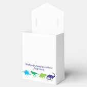 恐竜の赤ちゃんシャワー フェイバーボックス (オープン)