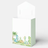 恐竜の赤ちゃんシャワー フェイバーボックス (オープン)