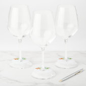 恐竜の赤ちゃんシャワー ワイングラスタグ (セット)