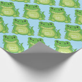 恐竜の赤ちゃんシャワーTレックス ラッピングペーパー (角)