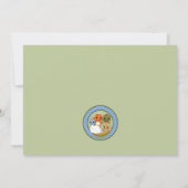 恐竜の赤ちゃん歓迎会のご案内　男の子です　DAPC 招待状 (裏面)