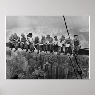 恐竜の超高層ビル ポスター