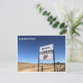 恐竜の足跡を埋める ポストカード (スタンド正面)