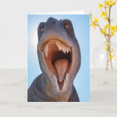 恐竜の轟空白のくカード カード (黄色い花)