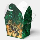 恐竜の轟音イラストレーション火葉の誕生日 フェイバーボックス (オープン)