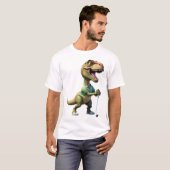 恐竜の遊ゴルフ恐竜ゴルフシャツ Tシャツ (正面フル)