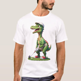 恐竜の遊ゴルフ恐竜ゴルフシャツ Tシャツ
