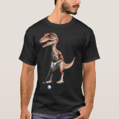 恐竜の遊ゴルフ恐竜ゴルフシャツ Tシャツ (正面)