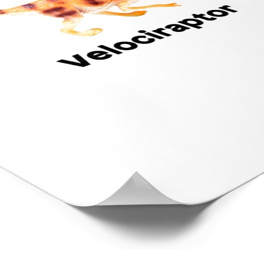 恐竜の配列 ポスター (角)