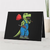 恐竜の配管工 カード (裏面)