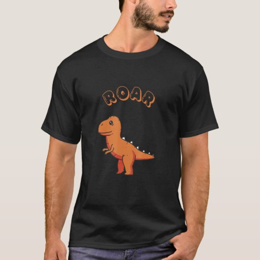 恐竜の野生神秘的な生き物チャイルドベビー1 Tシャツ (正面)