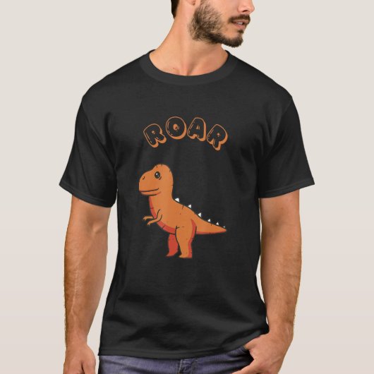 恐竜の野生神秘的な生き物チャイルドベビー1 Tシャツ (正面)