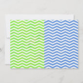 恐竜の関節誕生日招待状兄弟姉妹 招待状 (裏面)