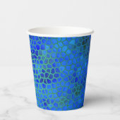 恐竜の青い隠れ家 紙コップ (裏面)