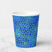 恐竜の青い隠れ家 紙コップ (左)