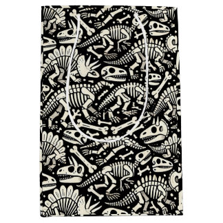 恐竜の骨冒険 ミディアムペーパーバッグ