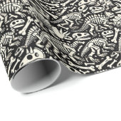 恐竜の骨冒険 ラッピングペーパー (ロールコーナー)