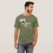 恐竜の骨格古生物学者 Tシャツ (正面フル)