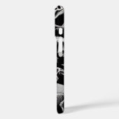 恐竜の骨格白い化石骨 Case-Mate iPhoneケース (裏面 / 左)