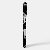 恐竜の骨格白い化石骨 Case-Mate iPhoneケース (裏面 / 右)