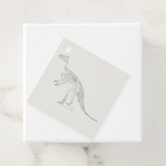 恐竜の骨格芸術 フェイバータグ (インサイチュ)