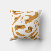 恐竜の骨 クッション (裏面)