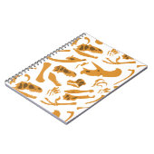 恐竜の骨 ノートブック (左側)