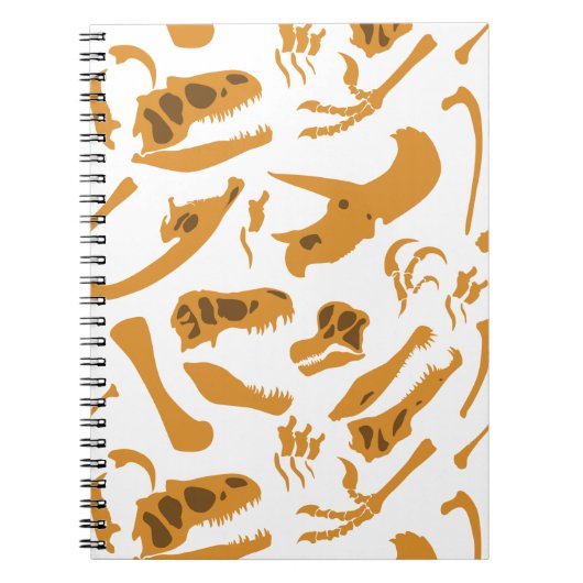 恐竜の骨 ノートブック (正面)