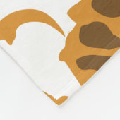 恐竜の骨 フリースブランケット (角)