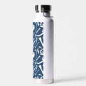 恐竜の骨（青） ウォーターボトル (左面)