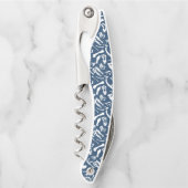 恐竜の骨（青） ソムリエナイフ (正面)