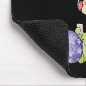 恐竜の「ハッピーイースター」プレミアムトリブレンド マウスパッド (コーナー)