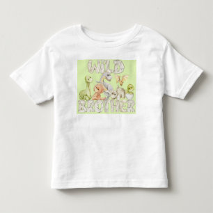 恐竜の「野生の兄弟」 トドラーTシャツ
