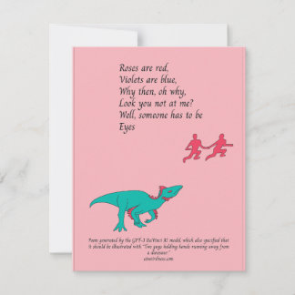 恐竜のAIで生成されたカードに追われる シーズンカード