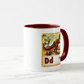 恐竜のD マグカップ (正面右)