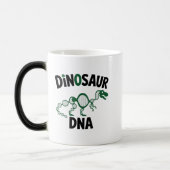 恐竜のDNA – 遺伝先史時代のデザイン モーフィングマグカップ (左)