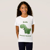 恐竜のHuntress Tシャツ (正面フル)