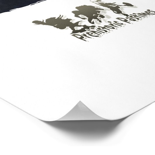 恐竜のMMA戦 ポスター (角)