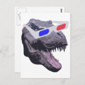 恐竜のTシャツ ポストカード (正面/裏面)