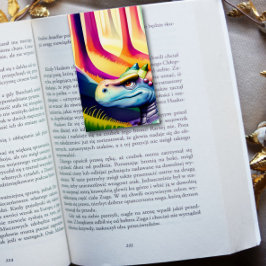 恐竜のTレックス折り畳みブックマーカー 名刺