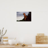 恐竜はいまだに地球を回転している ポスター (キッチン)