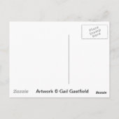 恐竜はがき ポストカード (裏面)